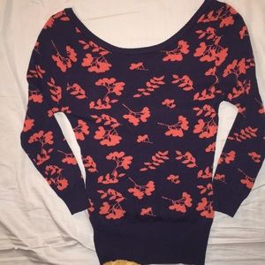 ModCloth knit top with a swoop back